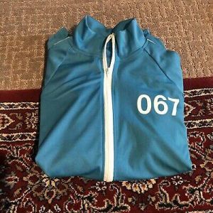 Squid Game Tracksuit Large Pants And Jacket US Seller Measurements Fast Ship!