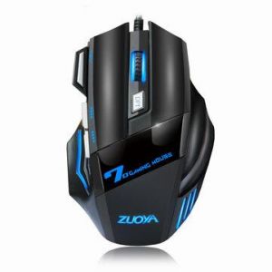 one place גימינק ZUOYA MMR3 Wired Mechanical Gaming Mouse 7 Keys 5500DPI LED Optical USB Mouse Mice Game Mouse Silent/Sound Mouse For PC Computer P