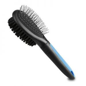one place ציוד לכלבים BV Dog Brush and Cat Brush Pet Grooming Comb Brush 2 Sided Bristle & Pin