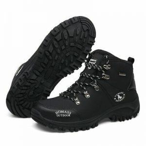 one place clothing/shoes/accessories New Men Waterproof Hiking Shoes Outdoor Climbing Non-slip Camping Trekking Boot